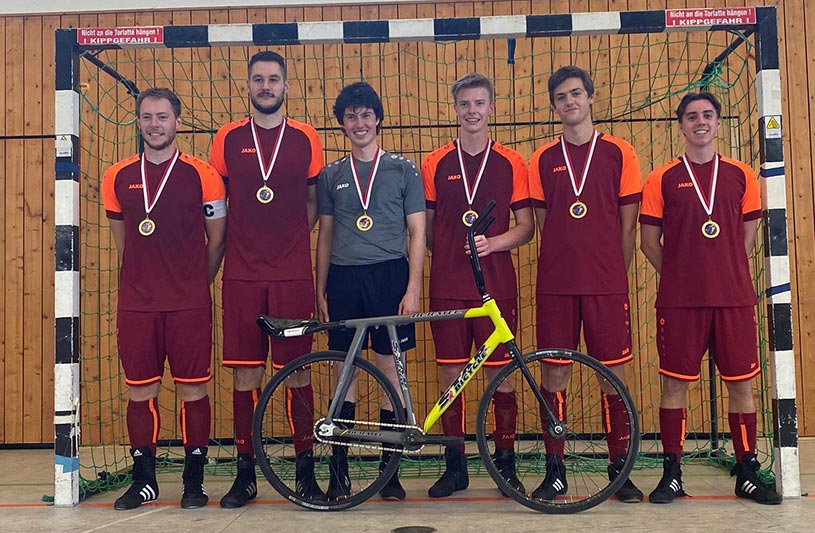 Erzhausen gewinnt Hessenmeisterschaft im 5er Radball