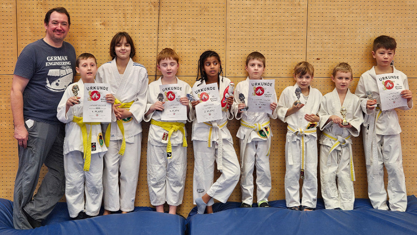 SVE-Judokas beim Nikolausrandori in Egelsbach erfolgreich